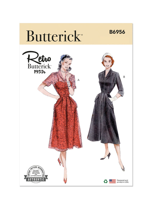 Patron Elizabeth Burger - Corsage, Jupe, Robe Patron Butterick 