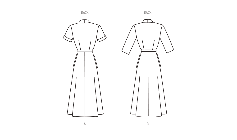 Patron Elizabeth Burger - Corsage, Jupe, Robe Patron Butterick 