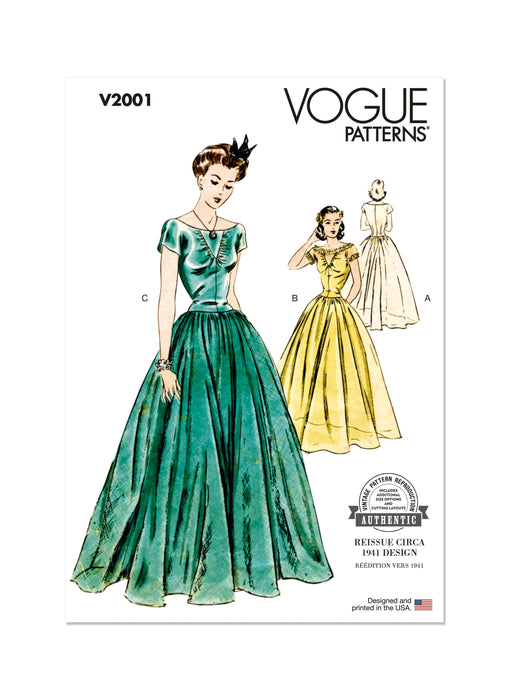 Patron Elizabeth Burger - Haut, Jupe, Kimono, Robe Patron Vogue 