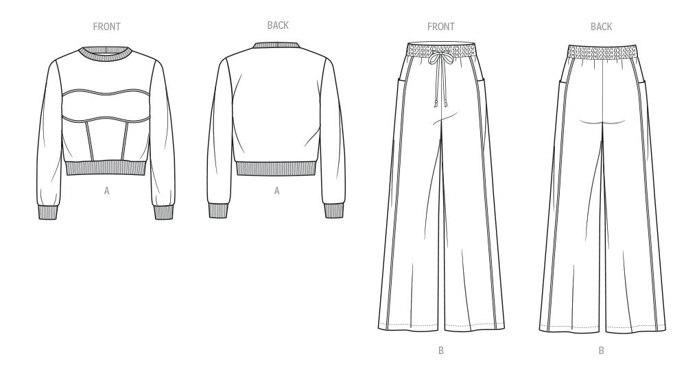 Patron Holly Darling - Ceinture, Corset, Haut, Pantalon, T-shirt Patron McCall's 