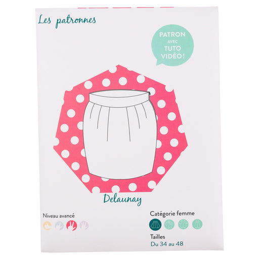 Patron Jupe DELAUNAY - Les Patronnes Patron Les patronnes 