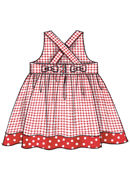 Patron Laura Ashley - Barboteuse, Chapeau, Corsage, Culotte, Jupe, Pantalon, Robe Patron McCall's 