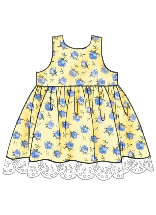 Patron Laura Ashley - Barboteuse, Chapeau, Corsage, Culotte, Jupe, Pantalon, Robe Patron McCall's 