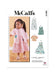 Patron Laura Ashley - Barboteuse, Chemise, Corsage, Jupe, Robe, Veste Patron McCall's 