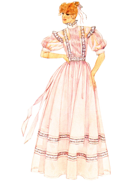 Patron Laura Ashley - Ceinture, Combinaison, Corsage, Jupe, Robe Patron McCall's 