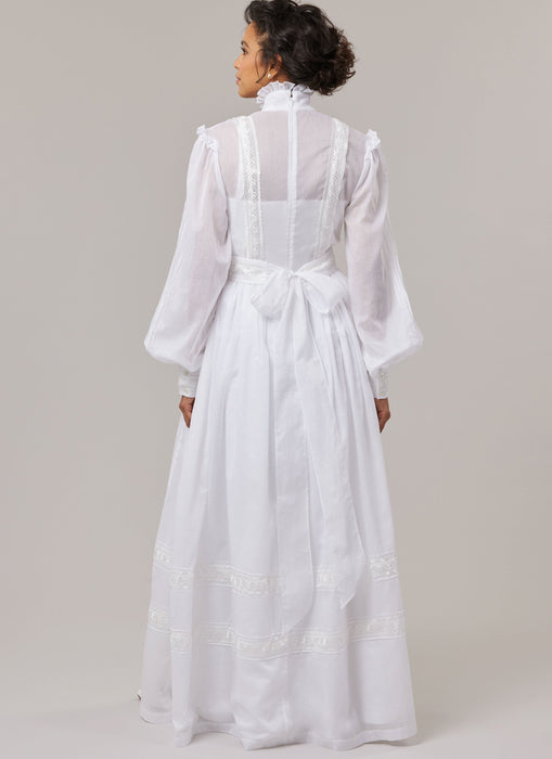Patron Laura Ashley - Ceinture, Combinaison, Corsage, Jupe, Robe Patron McCall's 