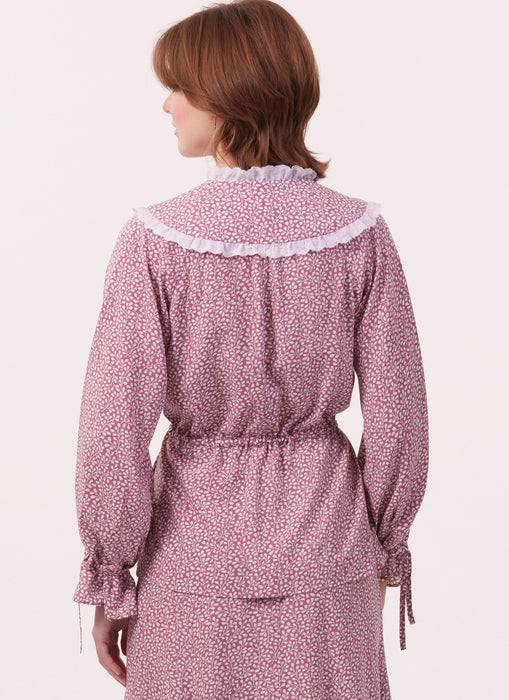 Patron Laura Ashley - Ceinture, Haut, Jupe, Jupon Patron McCall's 