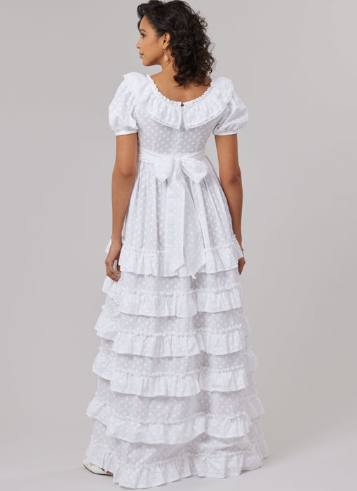 Patron Laura Ashley - Ceinture, Haut, Jupe, Robe Patron McCall's 