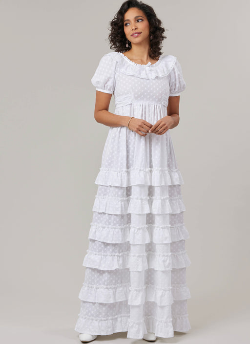 Patron Laura Ashley - Ceinture, Haut, Jupe, Robe Patron McCall's 