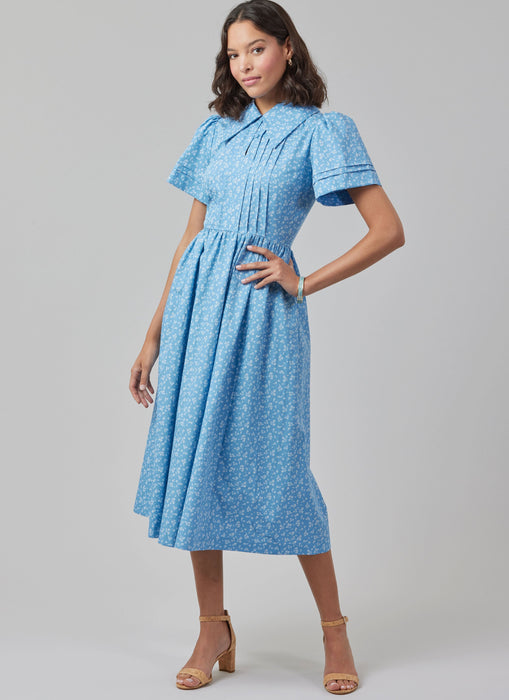 Patron Laura Ashley - Corsage, Haut, Robe Patron McCall's 