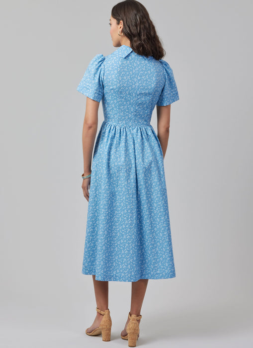 Patron Laura Ashley - Corsage, Haut, Robe Patron McCall's 