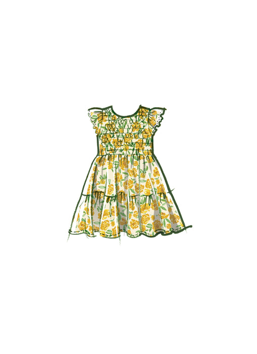 Patron Laura Ashley - Corsage, Jupe, Robe, Bandeau Patron McCall's 