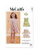 Patron Laura Ashley - Corsage, Jupe, Robe, Bandeau Patron McCall's 