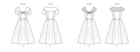 Patron Laura Ashley - Corsage, Jupe, Robe Patron McCall's 