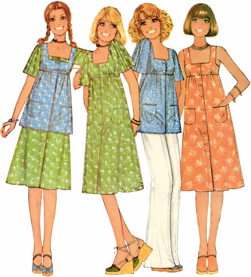 Patron Laura Ashley - Haut, Robe Patron McCall's 