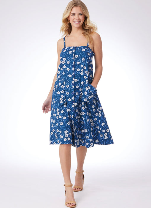 Patron Laura Ashley - Haut, Robe Patron McCall's 