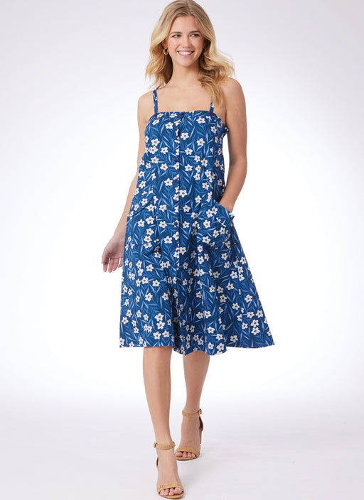 Patron Laura Ashley - Haut, Robe Patron McCall's 