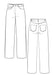 Patron Le pantalon Worn - Maison Fauve Patron Maison Fauve 