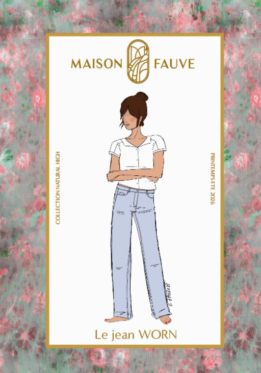 Patron Le pantalon Worn - Maison Fauve Patron Maison Fauve 