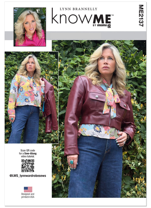 Patron Lynn Brannelly - Ceinture, Chemisier, Veste Patron McCall's 