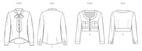 Patron Lynn Brannelly - Ceinture, Chemisier, Veste Patron McCall's 