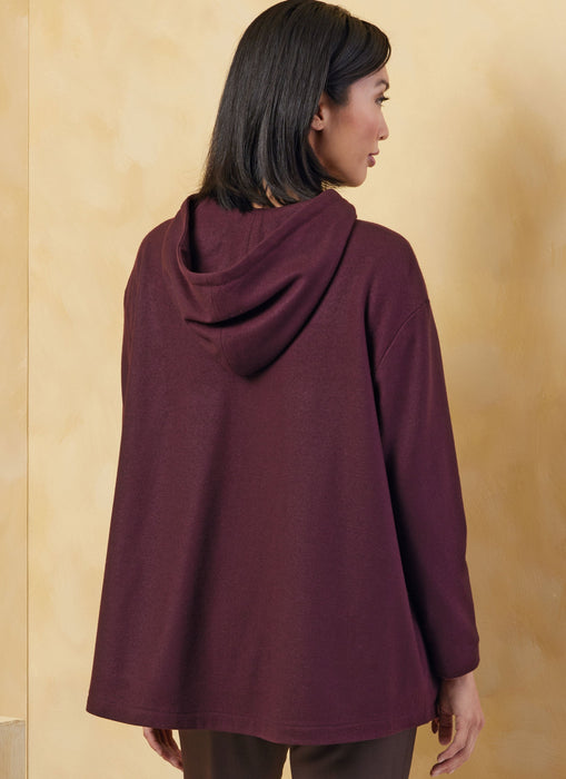 Patron Marcy Tilton - Haut, Veste, T-shirt Patron Vogue 
