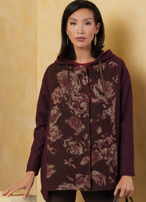 Patron Marcy Tilton - Haut, Veste, T-shirt Patron Vogue 