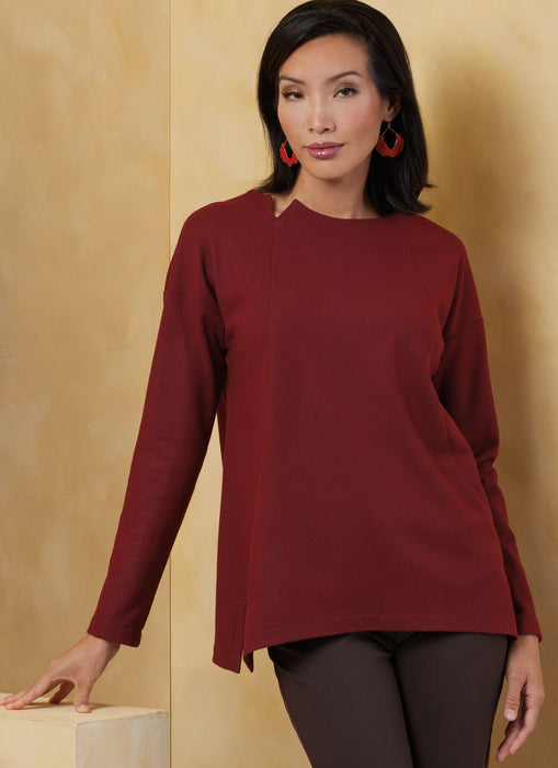 Patron Marcy Tilton - Haut, Veste, T-shirt Patron Vogue 