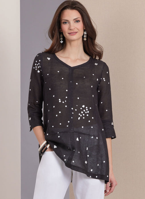 Patron Marcy Tilton - Pantalon, Tunique, Veste Patron Vogue 