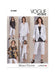 Patron Marcy Tilton - Pantalon, Tunique, Veste Patron Vogue 