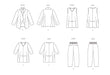 Patron Marcy Tilton - Pantalon, Tunique, Veste Patron Vogue 