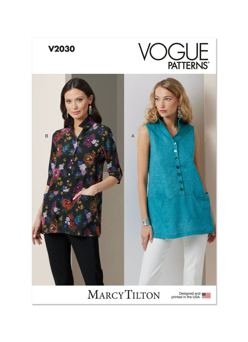 Patron Marcy Tilton - Tunique Patron Vogue 