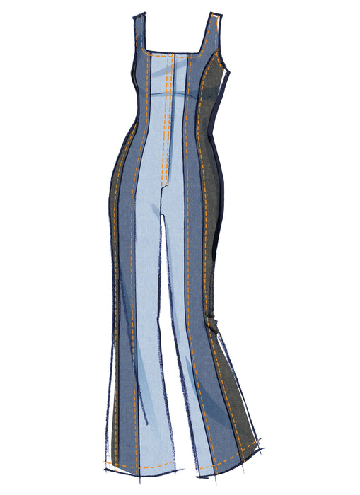 Patron McCall's - Barboteuse, Combinaison, Corset Patron McCall's 