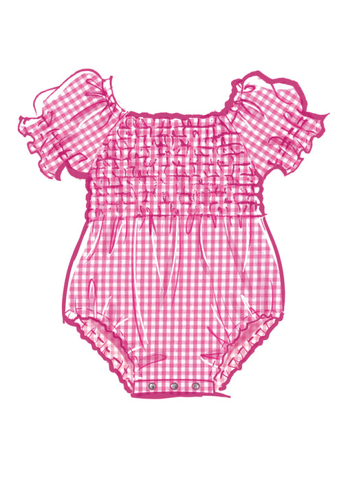 Patron McCall's - Barboteuse, Jupe, Robe, Bandeau Patron McCall's 