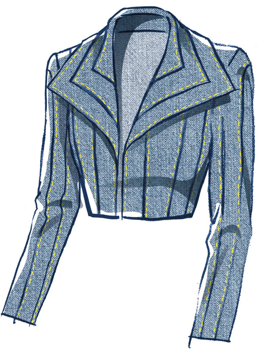 Patron McCall's - Boléro, Veste Patron McCall's 