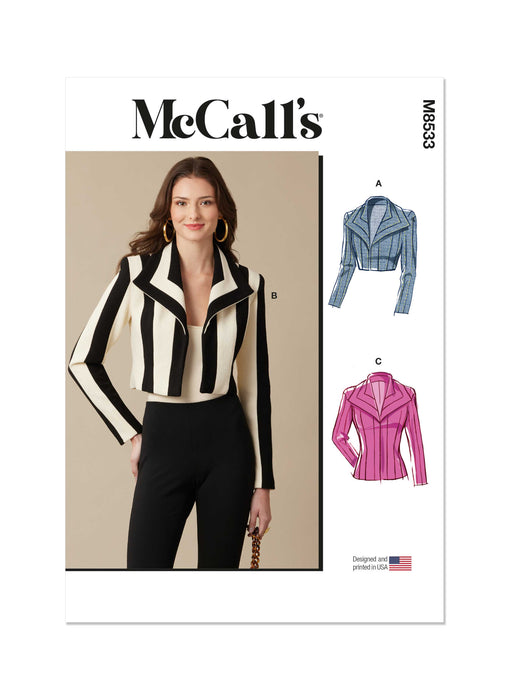 Patron McCall's - Boléro, Veste Patron McCall's 