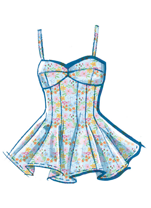 Patron McCall's - Bustier, Corsage, Haut Patron McCall's 