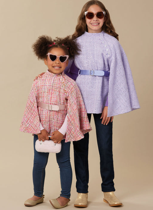 Patron McCall's - Cape, Ceinture Patron McCall's 