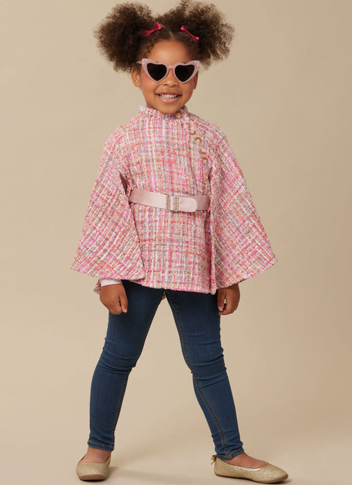 Patron McCall's - Cape, Ceinture Patron McCall's 