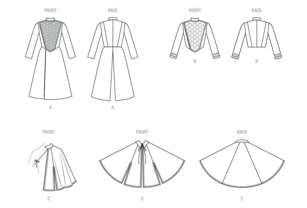 Patron McCall's - Cape, Manteau, Veste Patron McCall's 