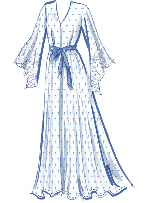 Patron McCall's - Ceinture, Chemise, Chemise de nuit, Robe, Robe de chambre Patron McCall's 