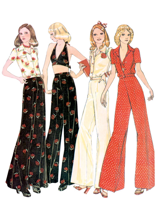 Patron McCall's - Ceinture, Chemise, Chemisier, Haut, Pantalon Patron McCall's 