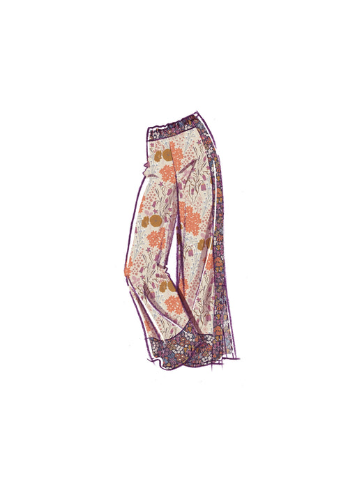 Patron McCall's - Ceinture, Corsage, Culotte, Kimono, Pantalon, Robe, Robe de chambre, Short Patron McCall's 