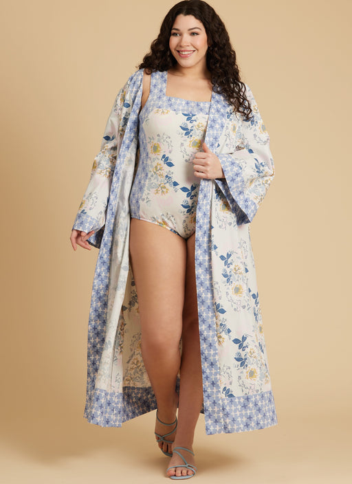 Patron McCall's - Ceinture, Corsage, Culotte, Kimono, Pantalon, Robe, Robe de chambre, Short Patron McCall's 