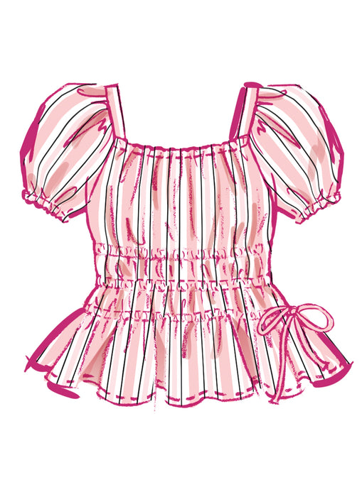 Patron McCall's - Ceinture, Corsage, Haut, Jupe, Robe Patron McCall's 