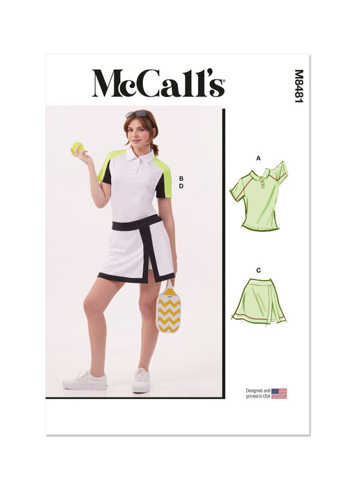 Patron McCall's - Ceinture, Haut, Jupe, Short Patron McCall's 