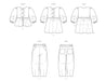 Patron McCall's - Ceinture, Haut, Pantalon, Robe Patron McCall's 