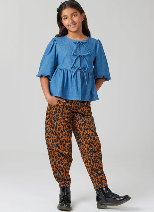 Patron McCall's - Ceinture, Haut, Pantalon, Robe Patron McCall's 