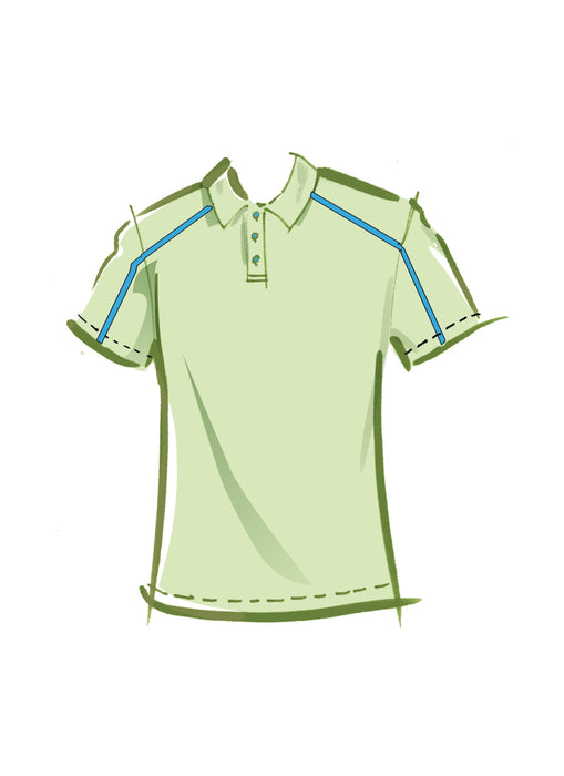 Patron McCall's - Ceinture, Haut, Polo, Short Patron McCall's 