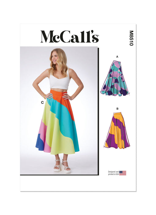 Patron McCall's - Ceinture, Jupe Patron McCall's 